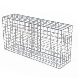 Габион 200×100×50 см – мрежа 10×10 см, заварен габион от поцинкована тел