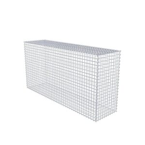 Габион 200×100×50 см – мрежа 5×5 см, заварен габион от поцинкована тел